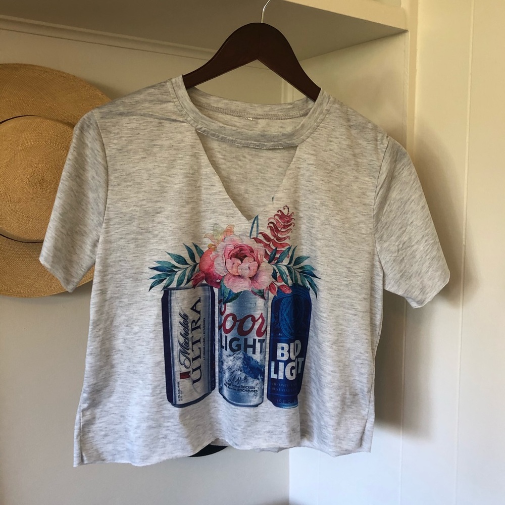 Floral beer top